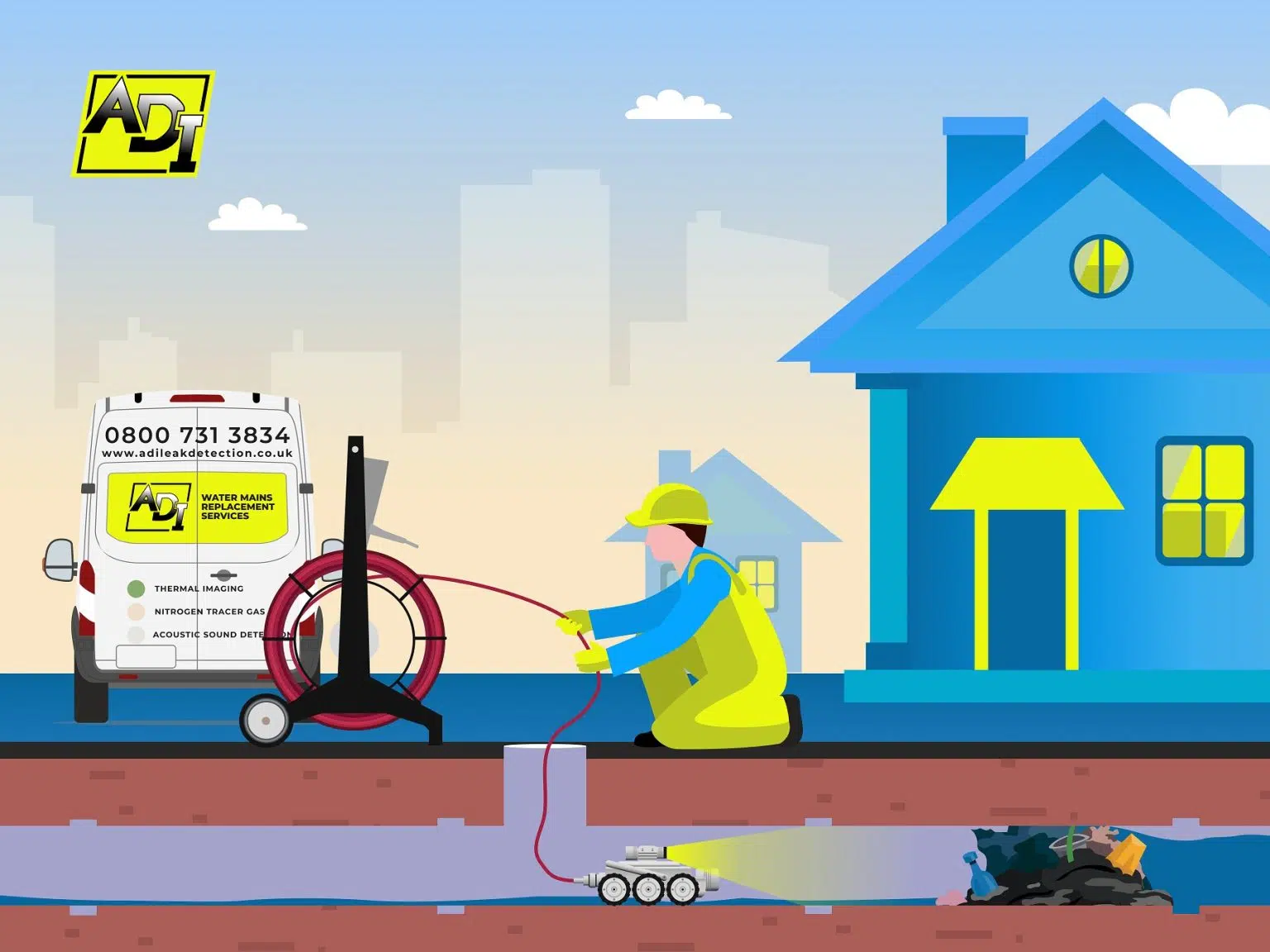 Drainage CCTV Surveys & Investigations Hounslow